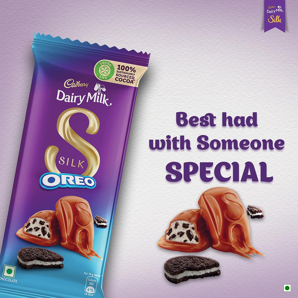Cadbury Dairy Milk Silk Oreo Chocolate 130 G – view 3