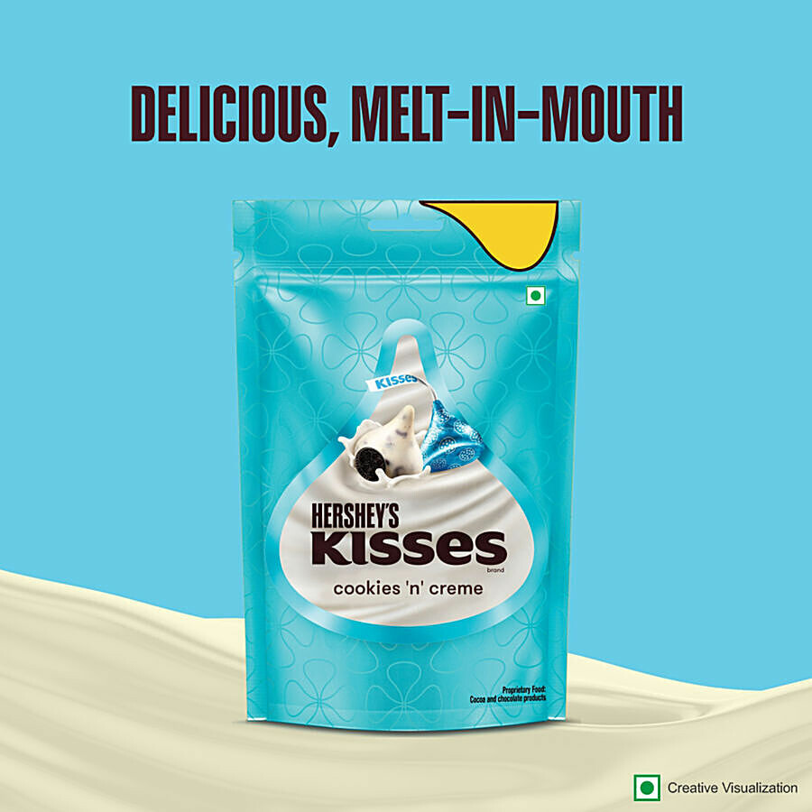 Hershey's Kisses Cookies 'N' Creme Chocolate 33.6 g – view 6