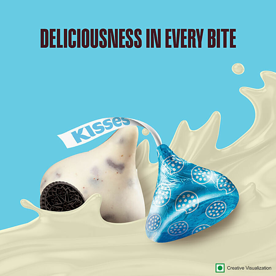 Hershey's Kisses Cookies 'N' Creme Chocolate 33.6 g – view 9