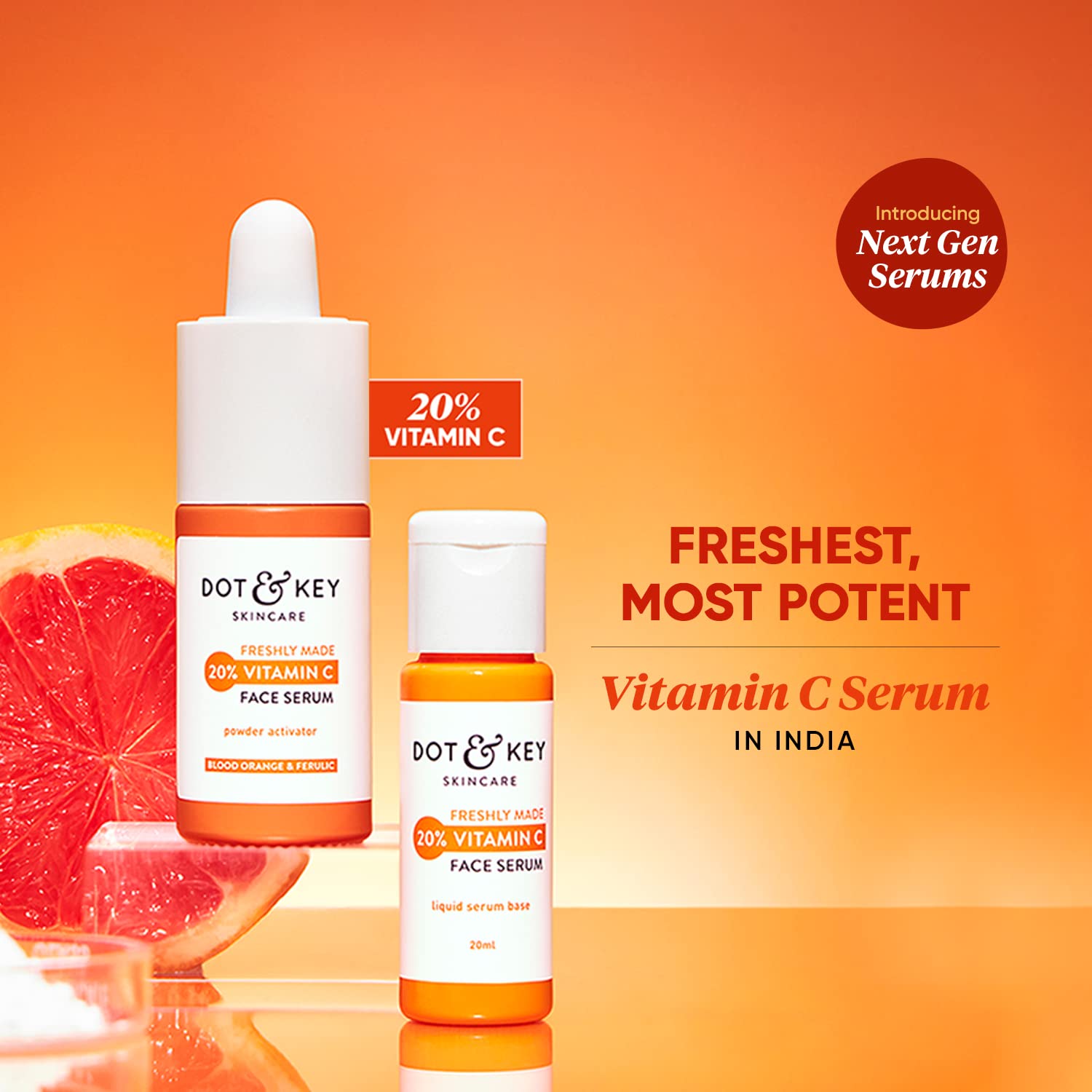 Dot & Key 20% Vitamin C Face Serum (Freshly Made) – view 2