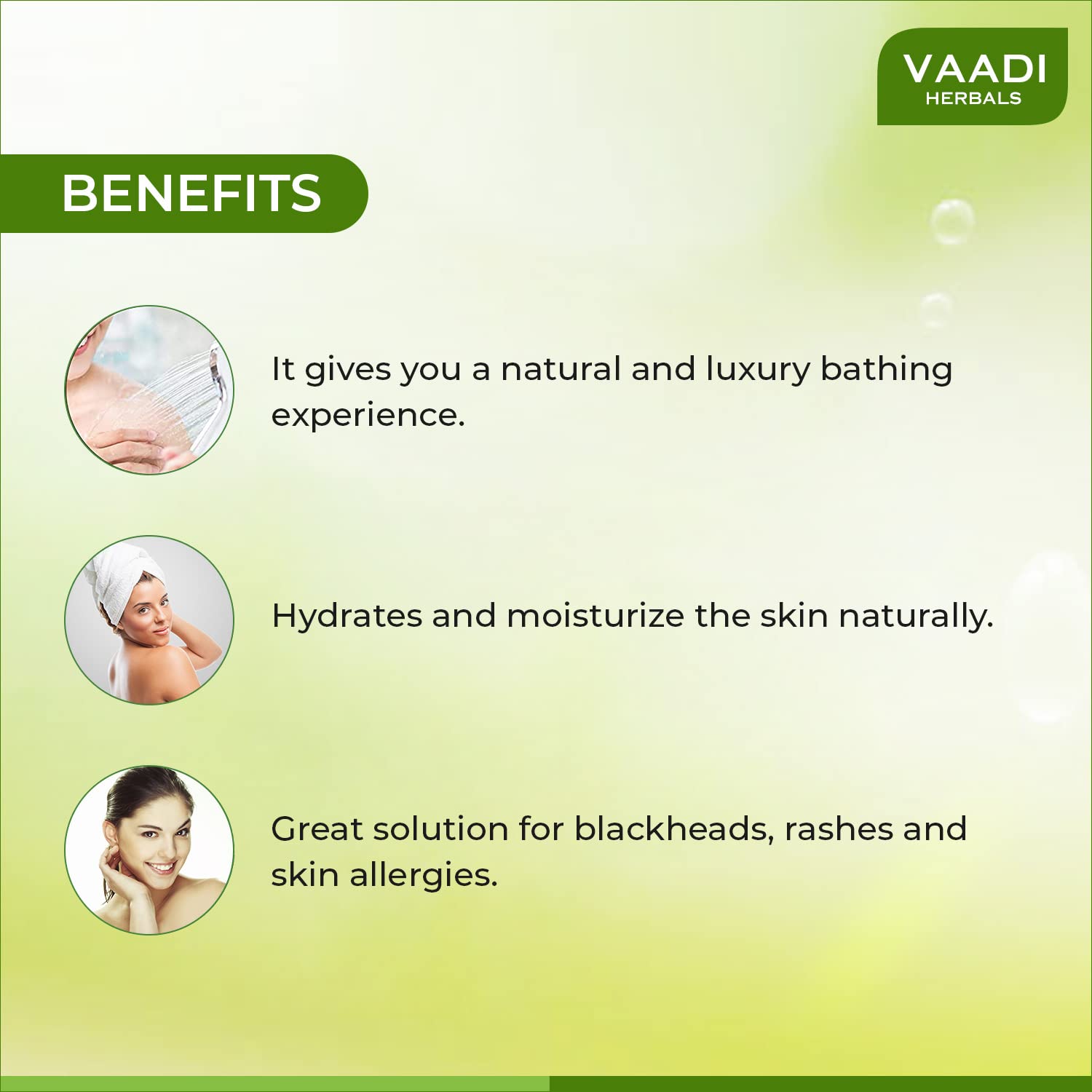 Vaadi Herbals Divine Sandal Soap with Saffron and Turmeric, 75g – view 2