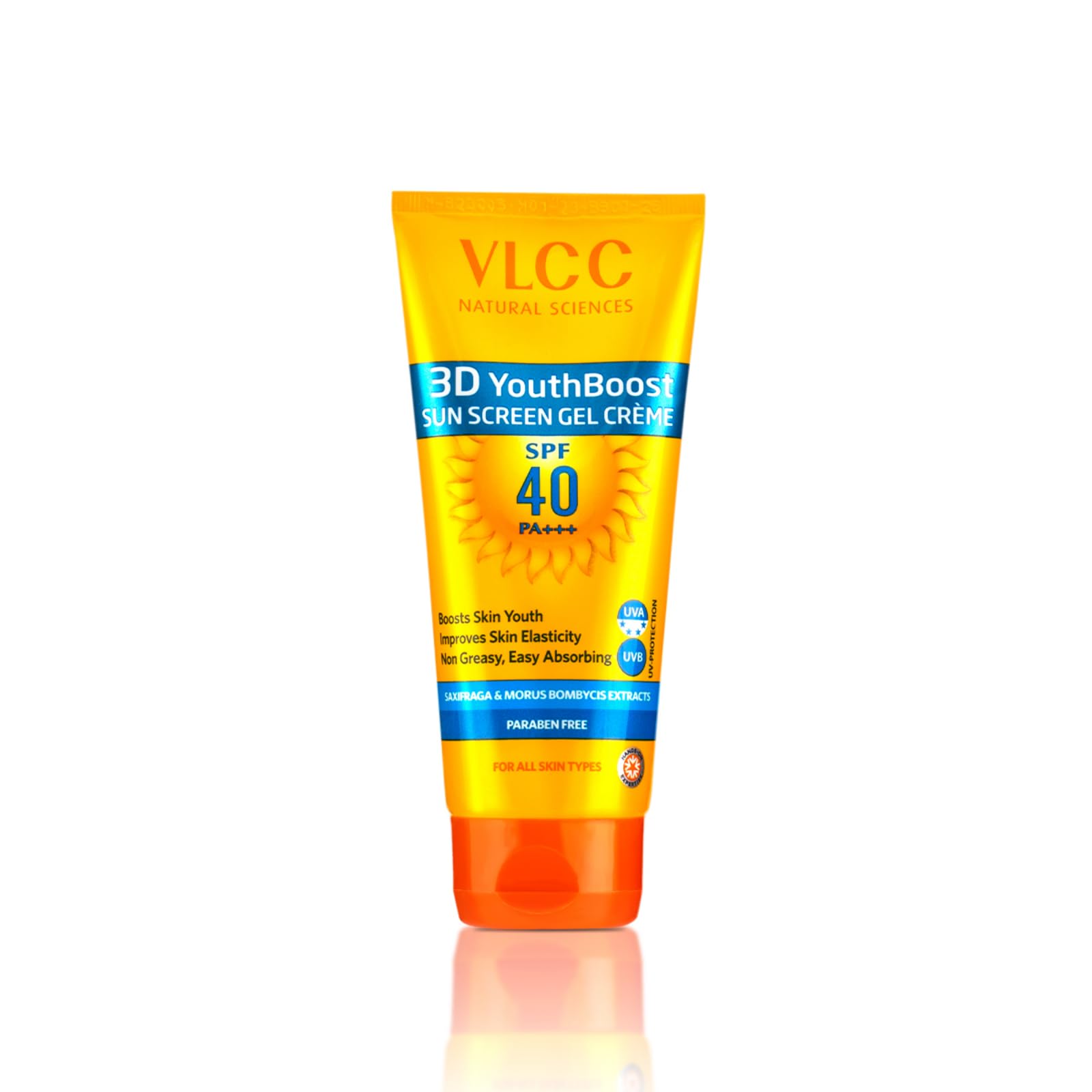 VLCC SPF 40+++ sunscreen gel crème pack for face protection