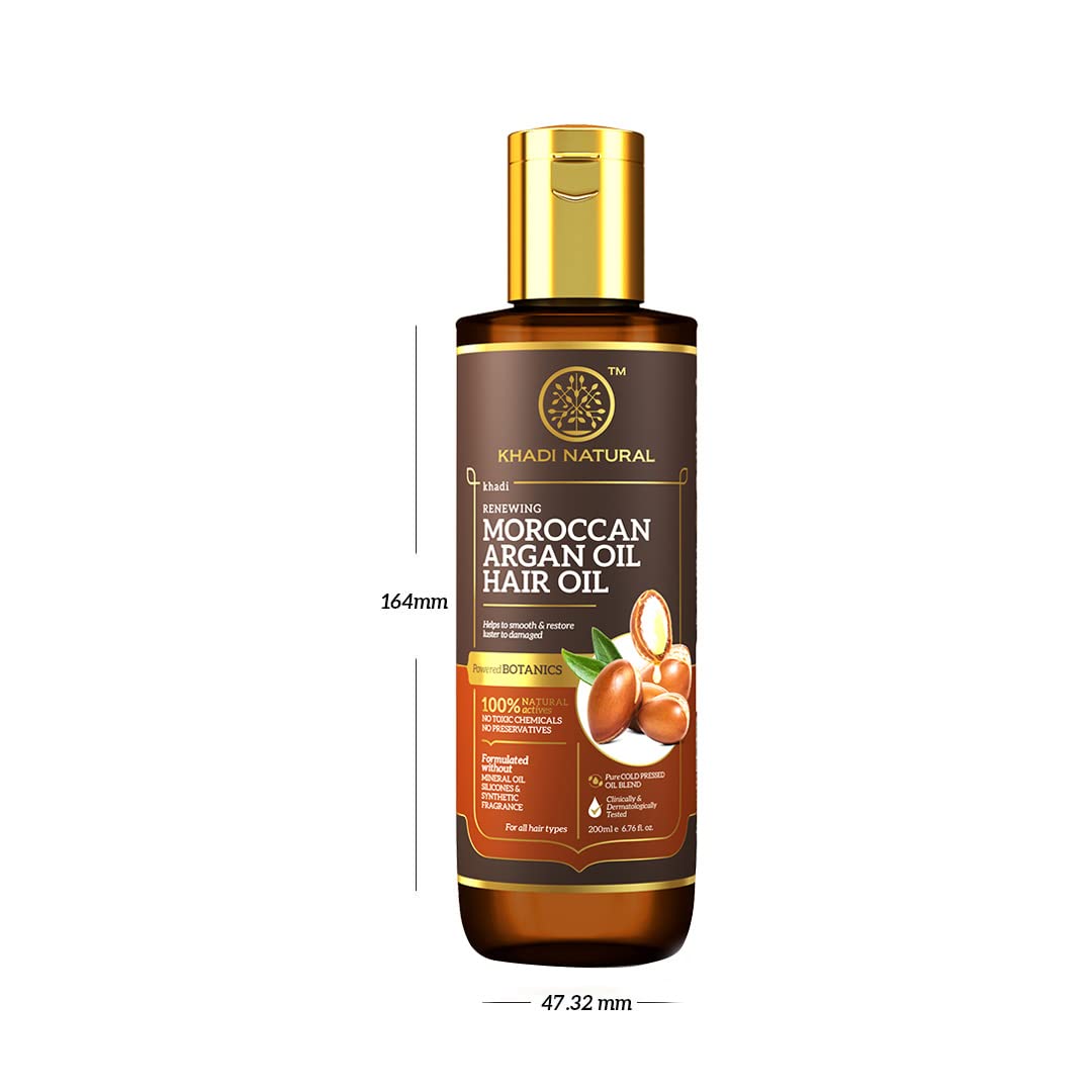 Khadi Natural Moroccan Argan Hair Oil – view 7