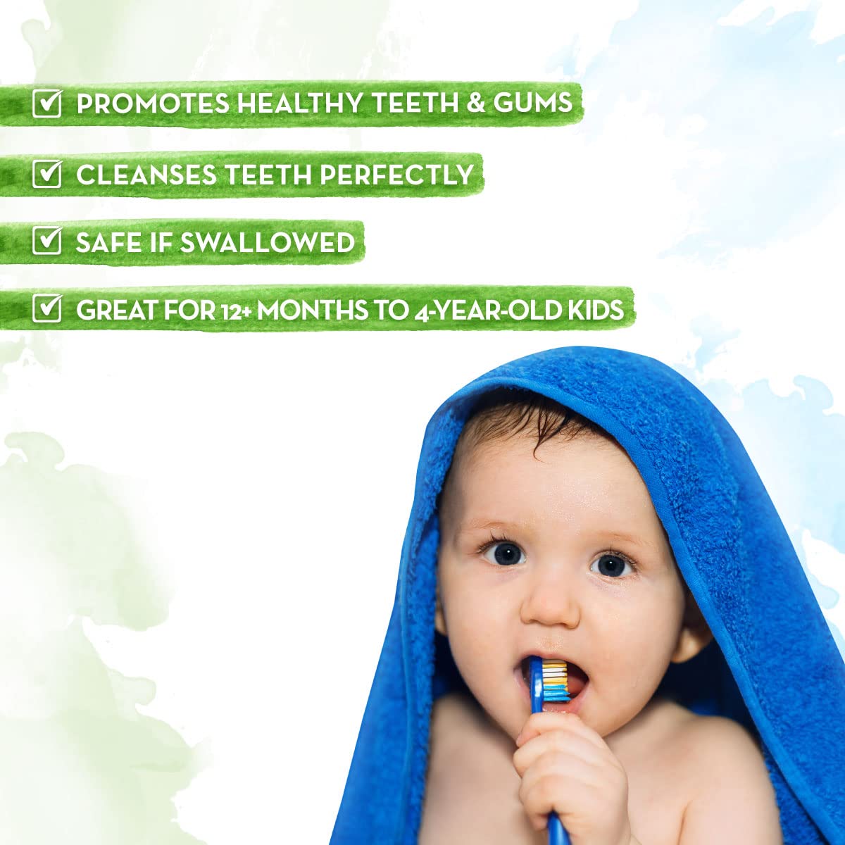 Mamaearth 100% Natural Berry Blast Kids Toothpaste, Oral Care, 50 Gm, Fluoride Free, Sls Free, No Artificial Flavours, Best For Baby – view 3