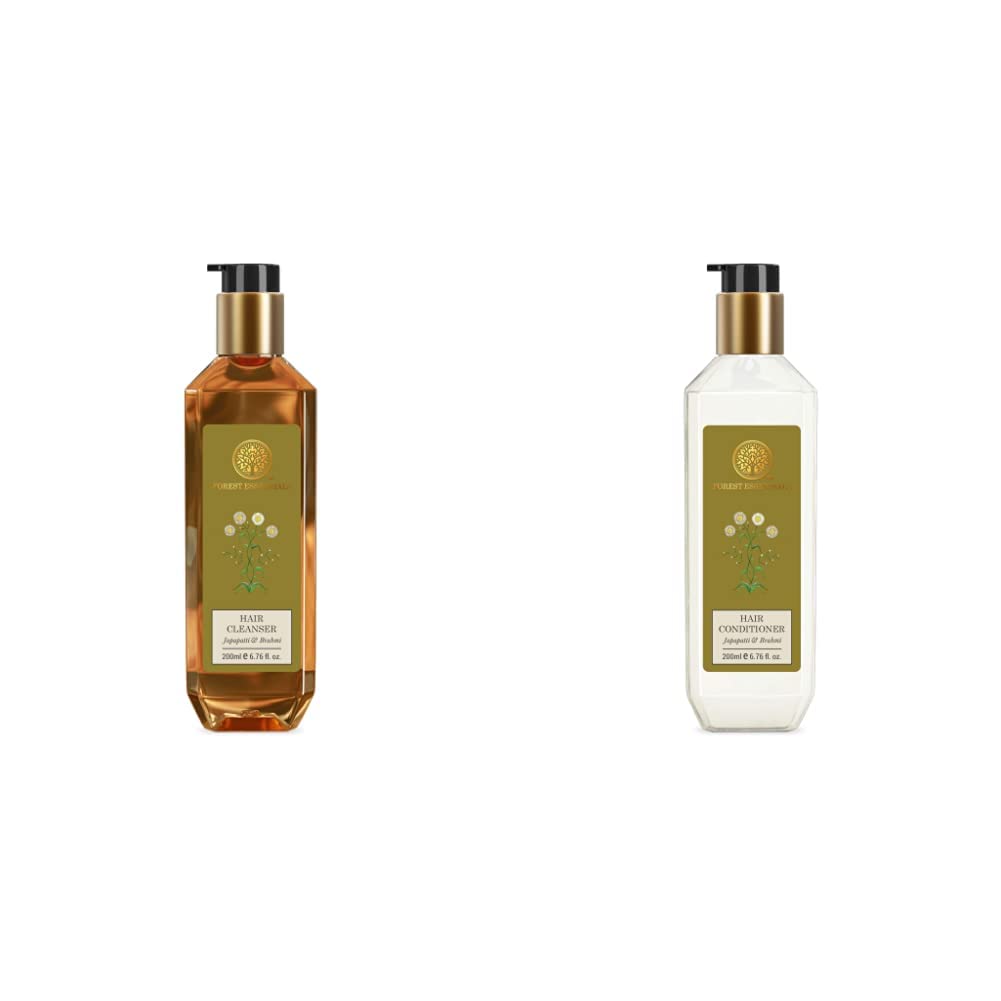 Forest Essentials shampoo and conditioner combo for dry damaged hair