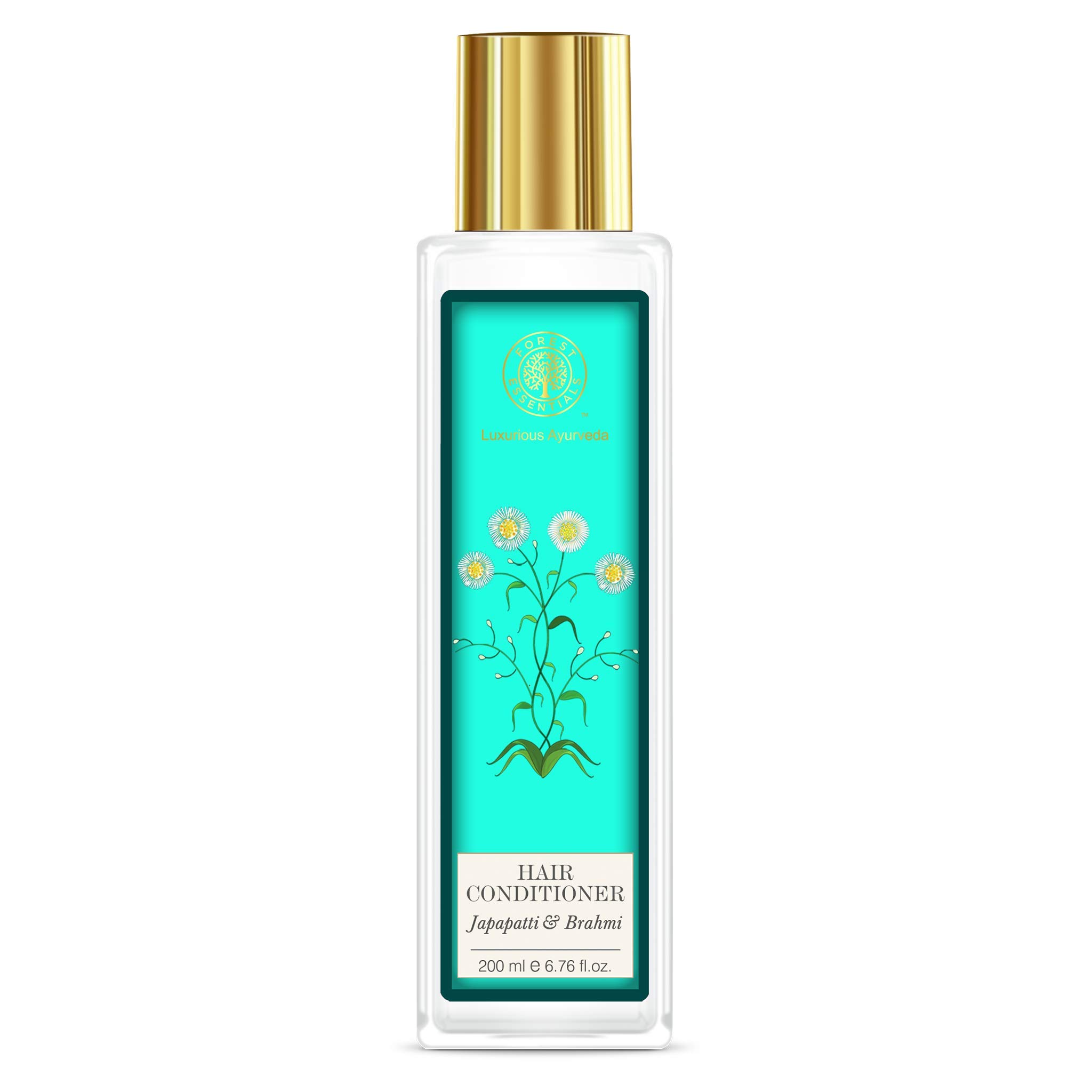 Forest Essentials Hair Cleanser, Japapatti and Brahmi, 200ml (Shampoo & Conditioner Combo) – view 5