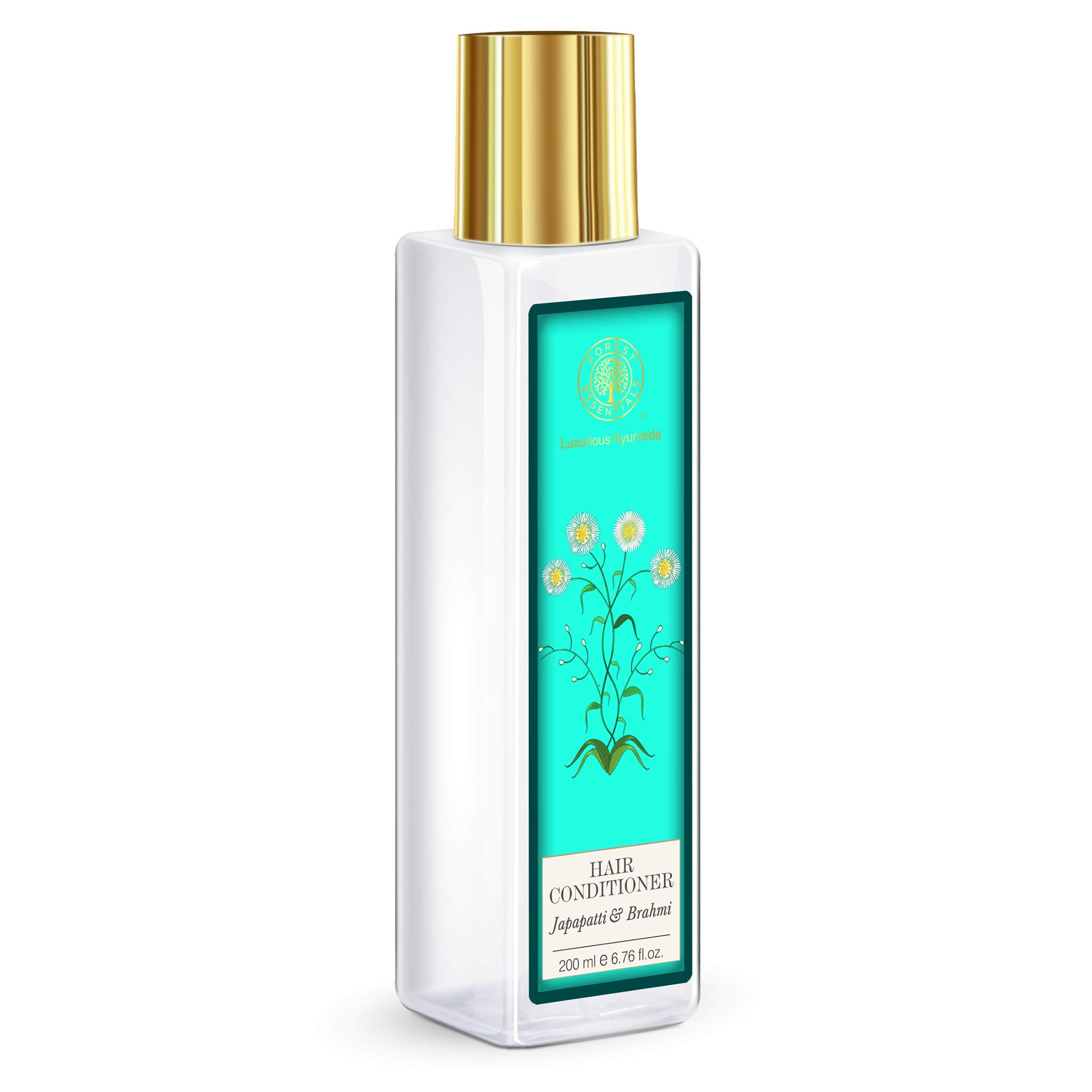 Forest Essentials Hair Cleanser, Japapatti and Brahmi, 200ml (Shampoo & Conditioner Combo) – view 6