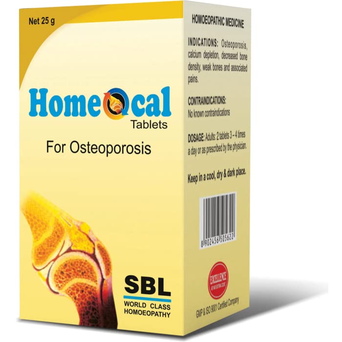 SBL Homeocal 25 Gm tablet jars pack of 2