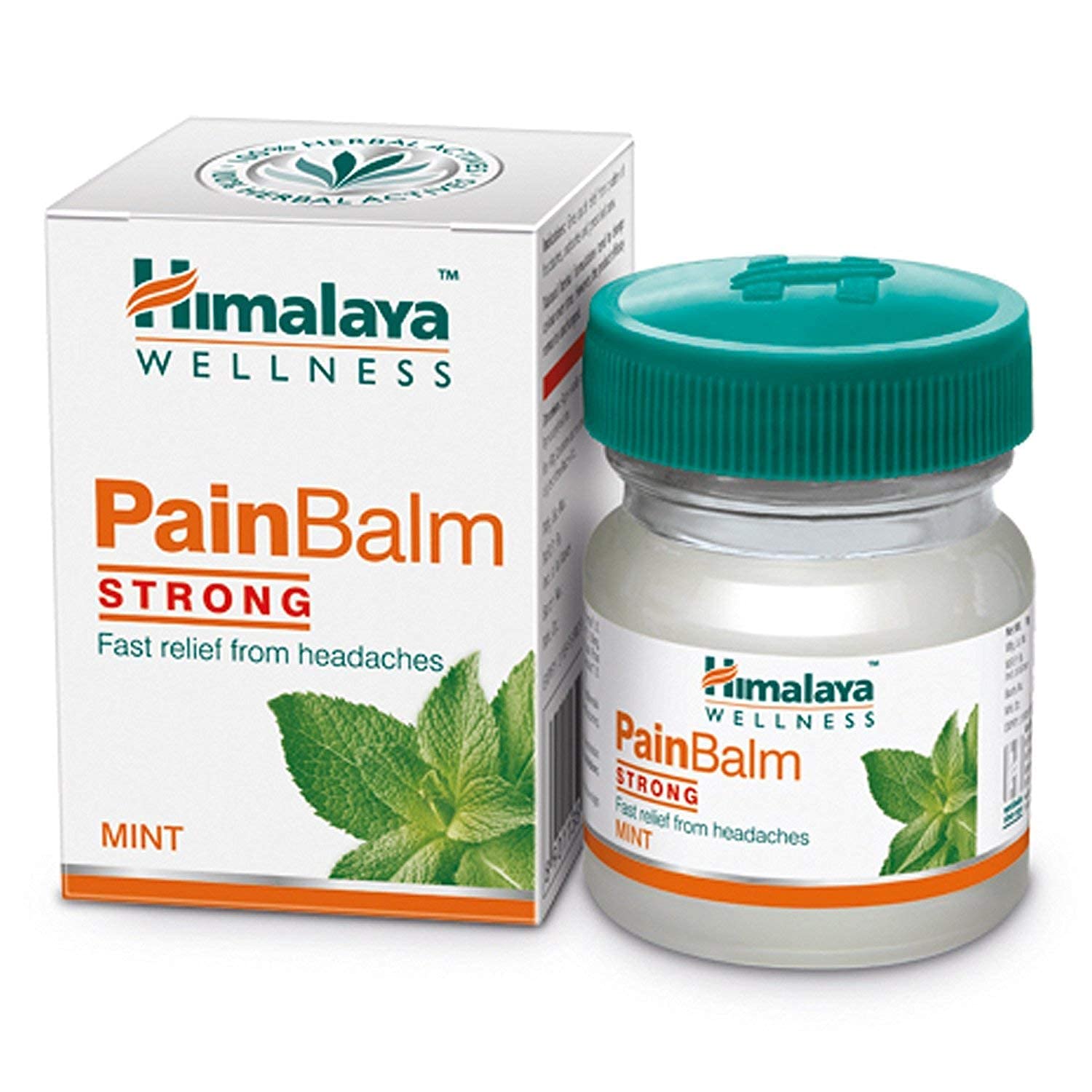 Himalaya Pain Balm mint bottle showing 45gm adult pain balm