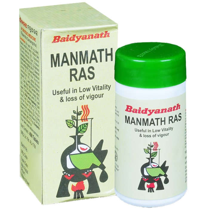 Baidyanath Manmath Ras Tablets Ayurvedic Supplement for Men – view 1
