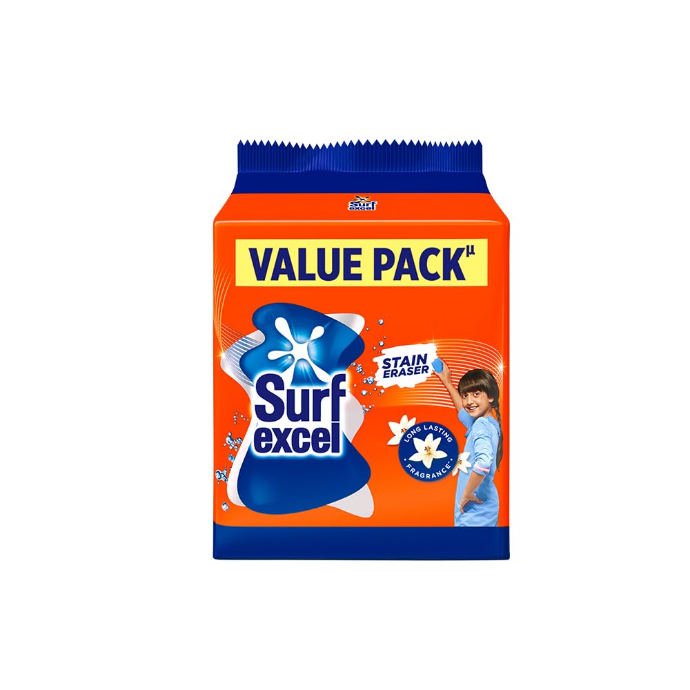 Surf Excel Detergent Bar|| Laundry Detergent Bar For Clothes|| Removes Tough Stains|| 4x200 g