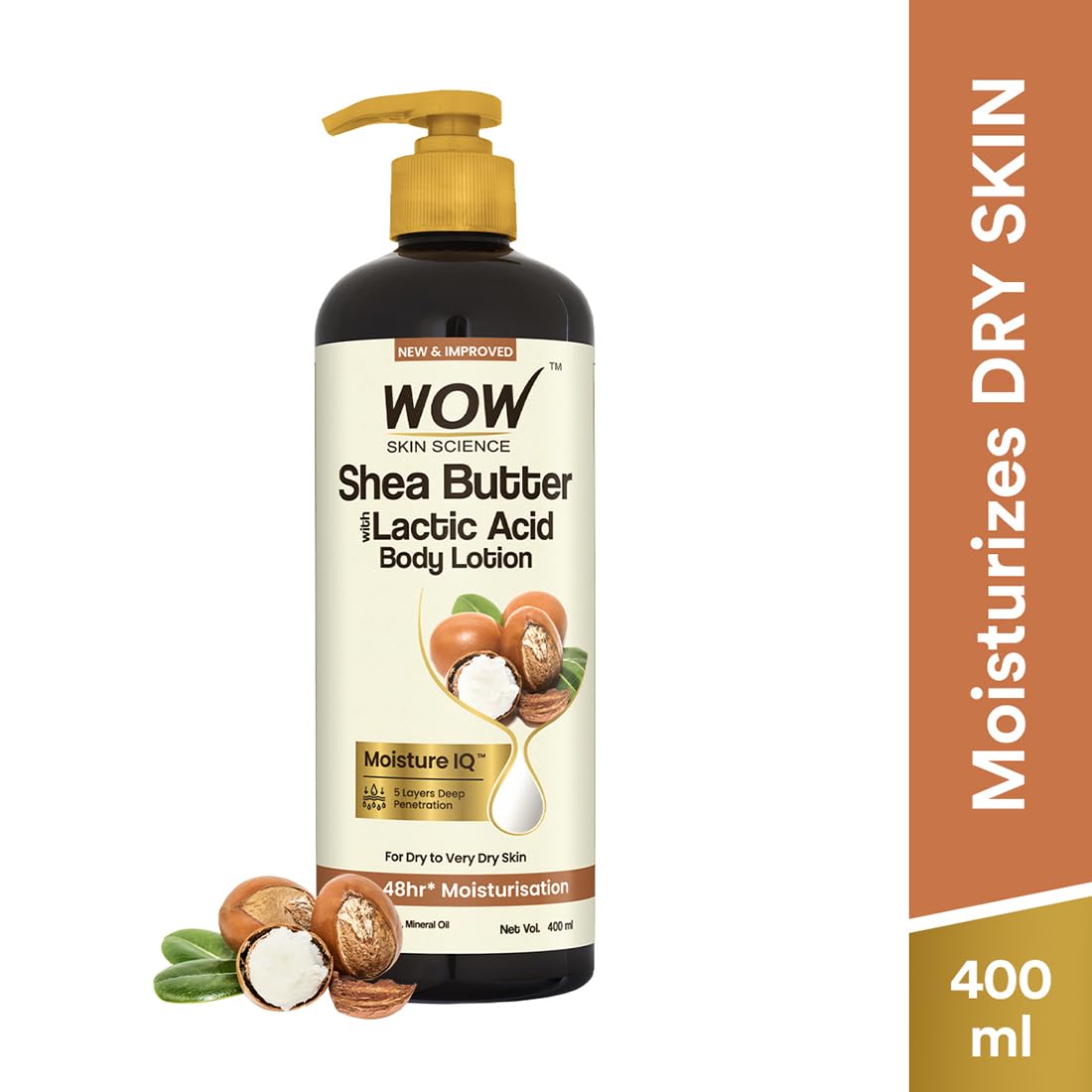 WOW Skin Science Shea Butter With Lactic Acid Body Lotion – view 2
