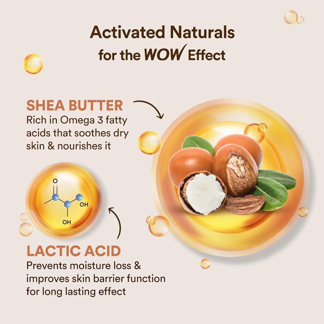 WOW Skin Science Shea Butter With Lactic Acid Body Lotion – view 4
