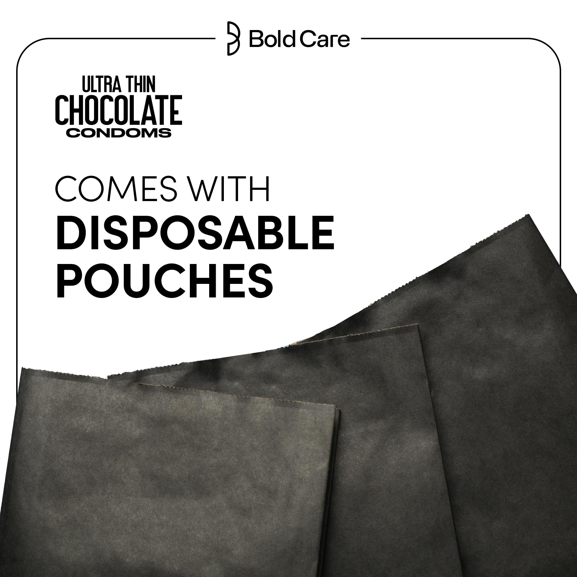 Bold Care 404 Super Ultra Thin Chocolate Flavored Condoms For Men - (Pack of 3) – view 4