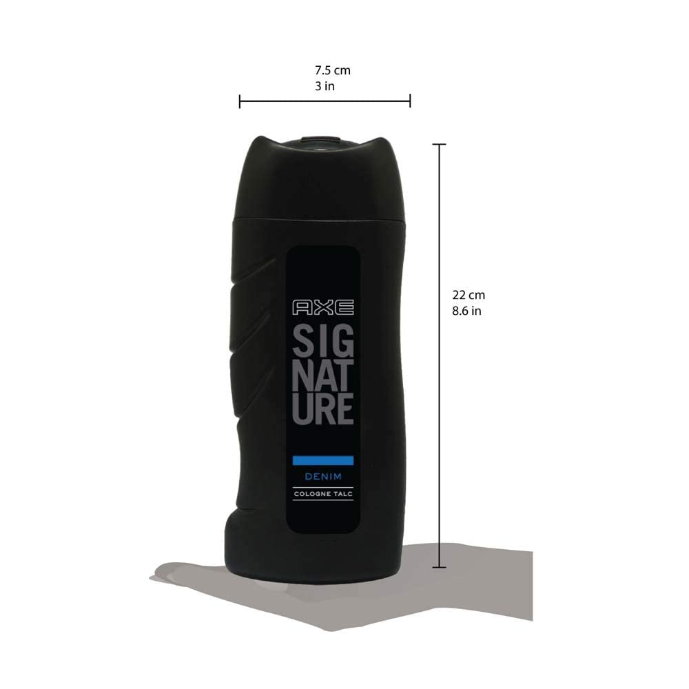 Axe Signature Denim Cologne Talc Pack of 300 g powder – view 6