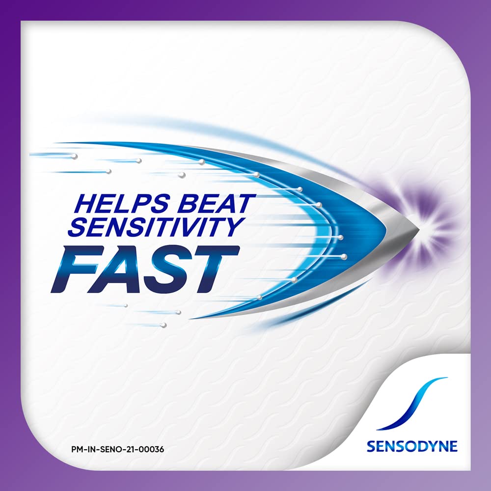 Sensodyne Toothpaste Rapid Relief, Sensitive tooth paste to help beat sensitivity fast, 80 gm – view 4