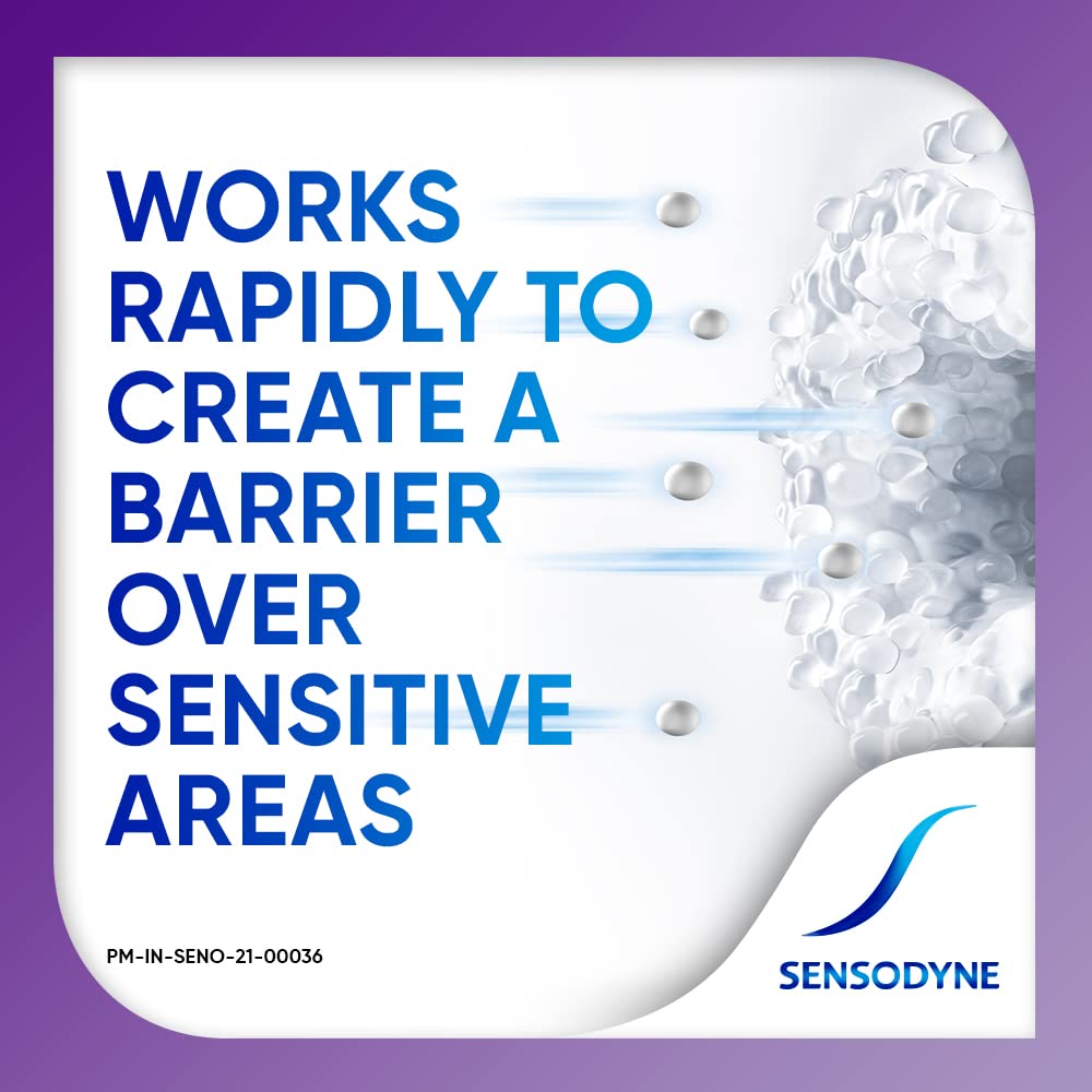 Sensodyne Toothpaste Rapid Relief, Sensitive tooth paste to help beat sensitivity fast, 80 gm – view 5