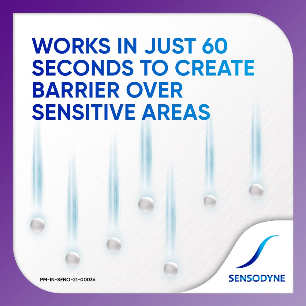 Sensodyne Toothpaste Rapid Relief, Sensitive tooth paste to help beat sensitivity fast, 80 gm – view 8