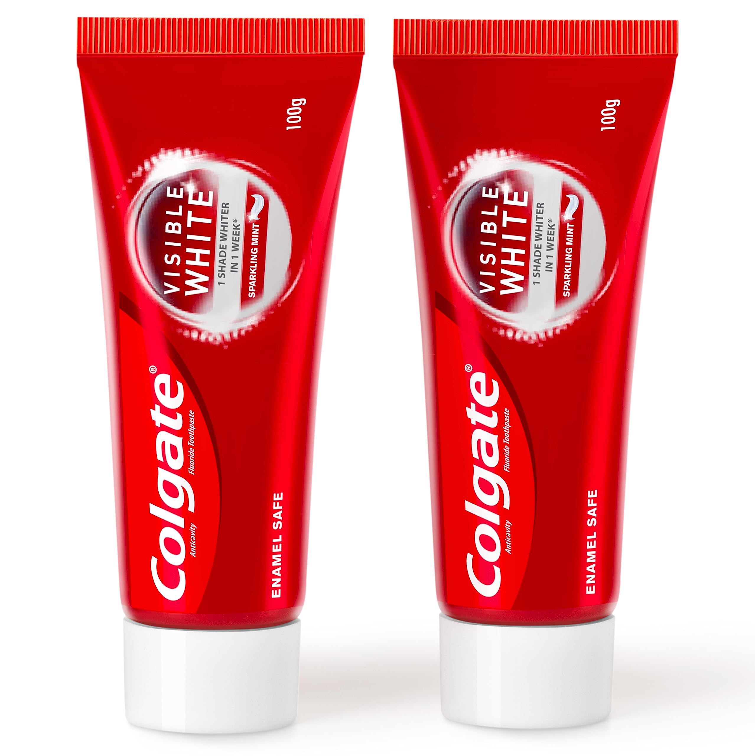 Colgate Visible White whitening toothpaste 200g pack for daily oral care