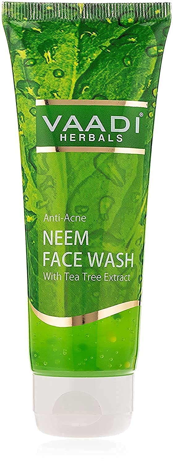 Vaadi Herbals anti acne neem face wash with tea tree