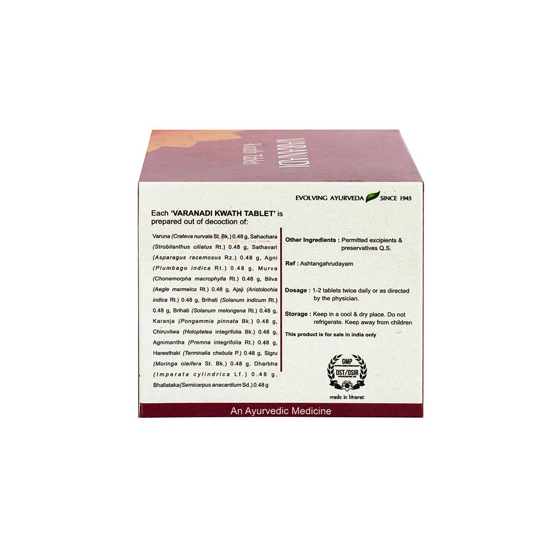 Kerala Ayurveda Varanadi Kwath Tablet 100 Tab – view 2