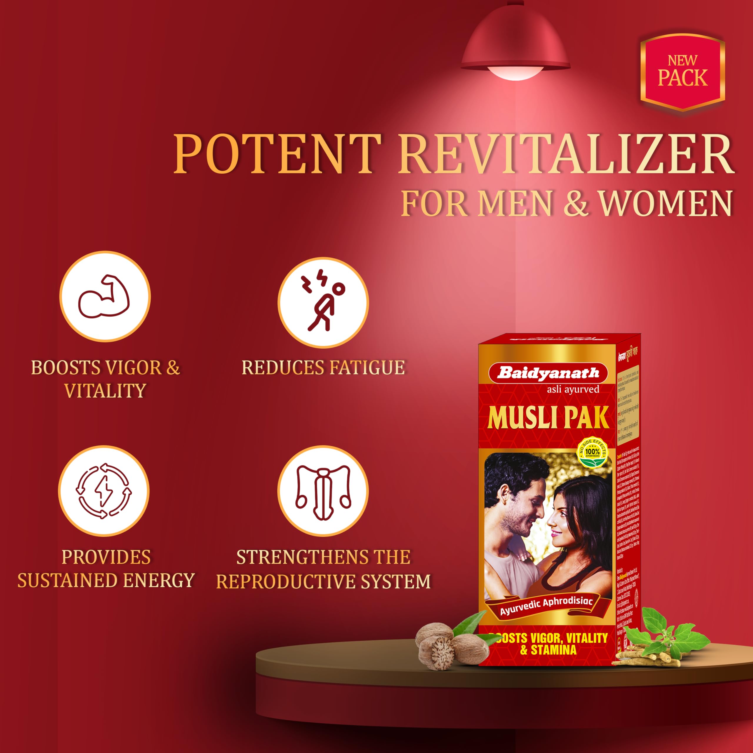 Baidyanath Musli X - Made with Pure Safed Musli for Strength and Vitality - 30 capsules – view 4