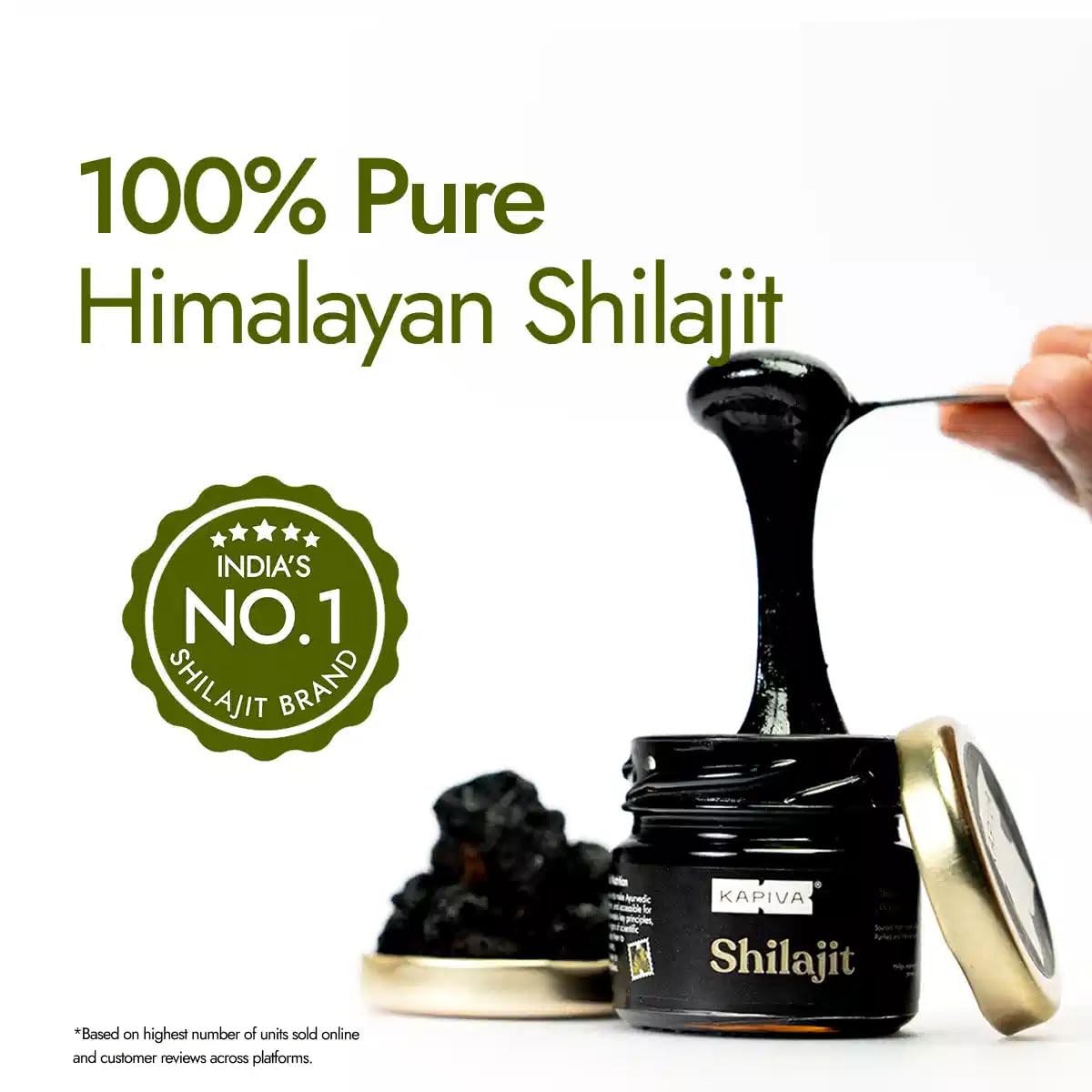 Kapiva Original Himalayan Shilajit/Shilajeet Resin 40g – view 2