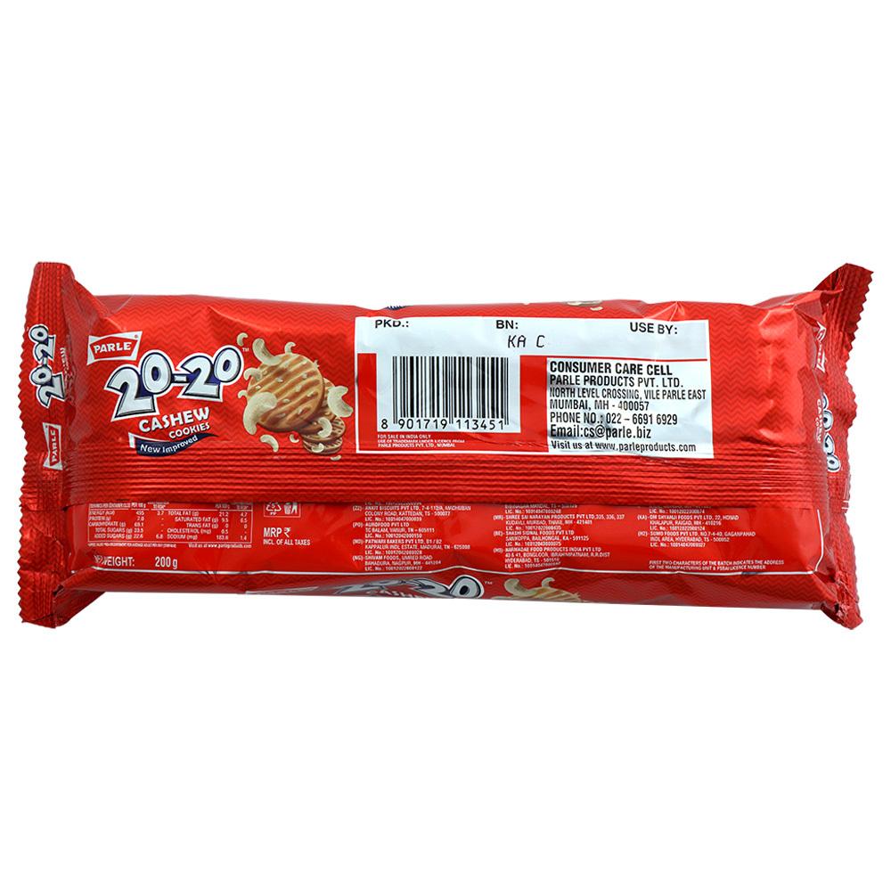 Parle 20-20 Cashew Cookies 200 G – view 2