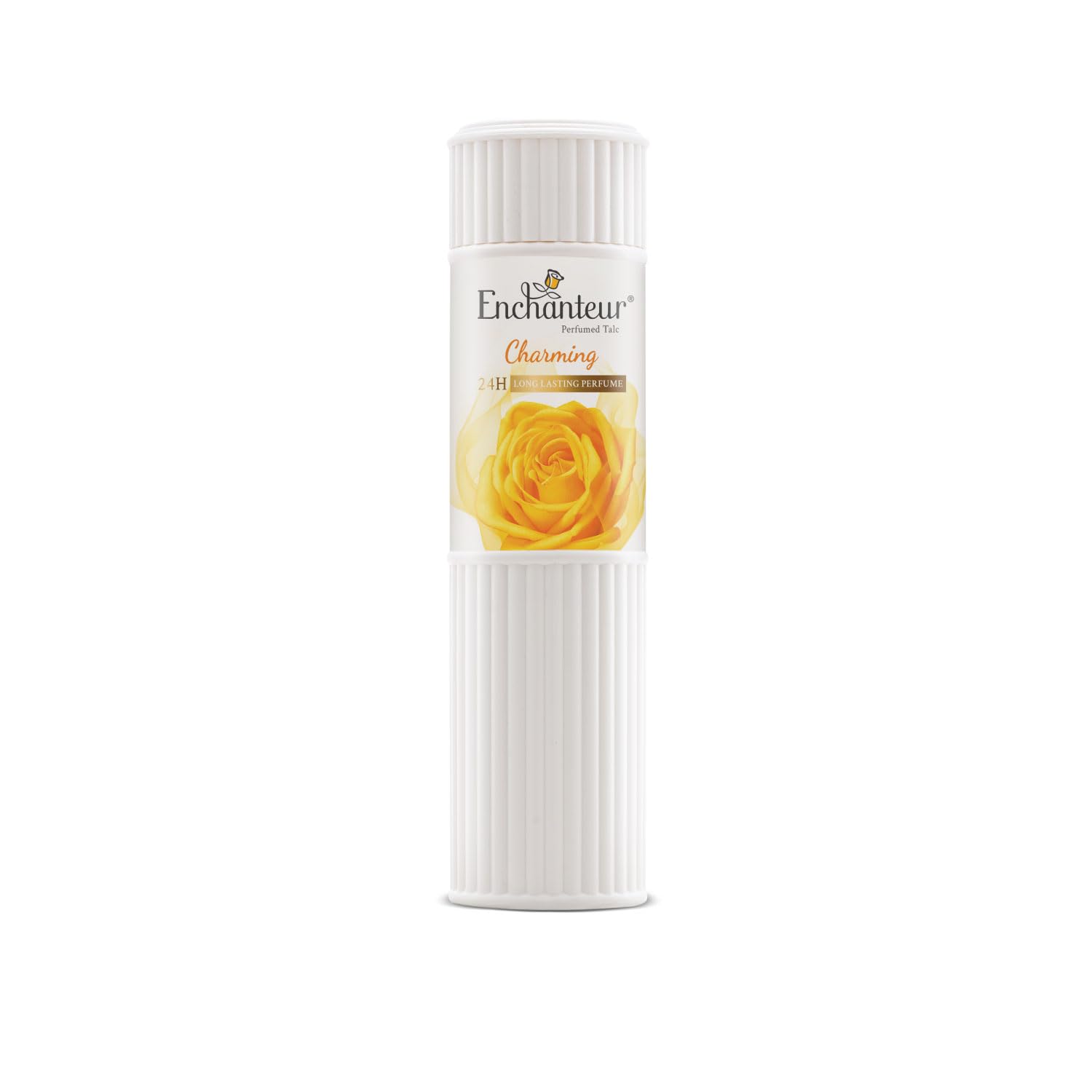 Enchanteur Charming talcum powder for women with rose citrus fragrance