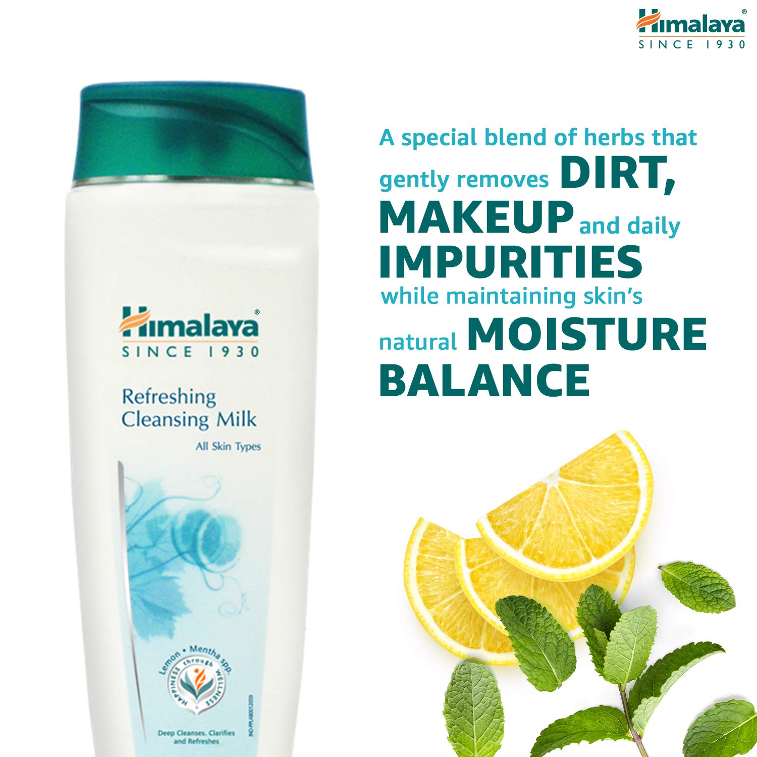 Himalaya Herbals Refreshing Cleansing Milk, 100ml – view 3