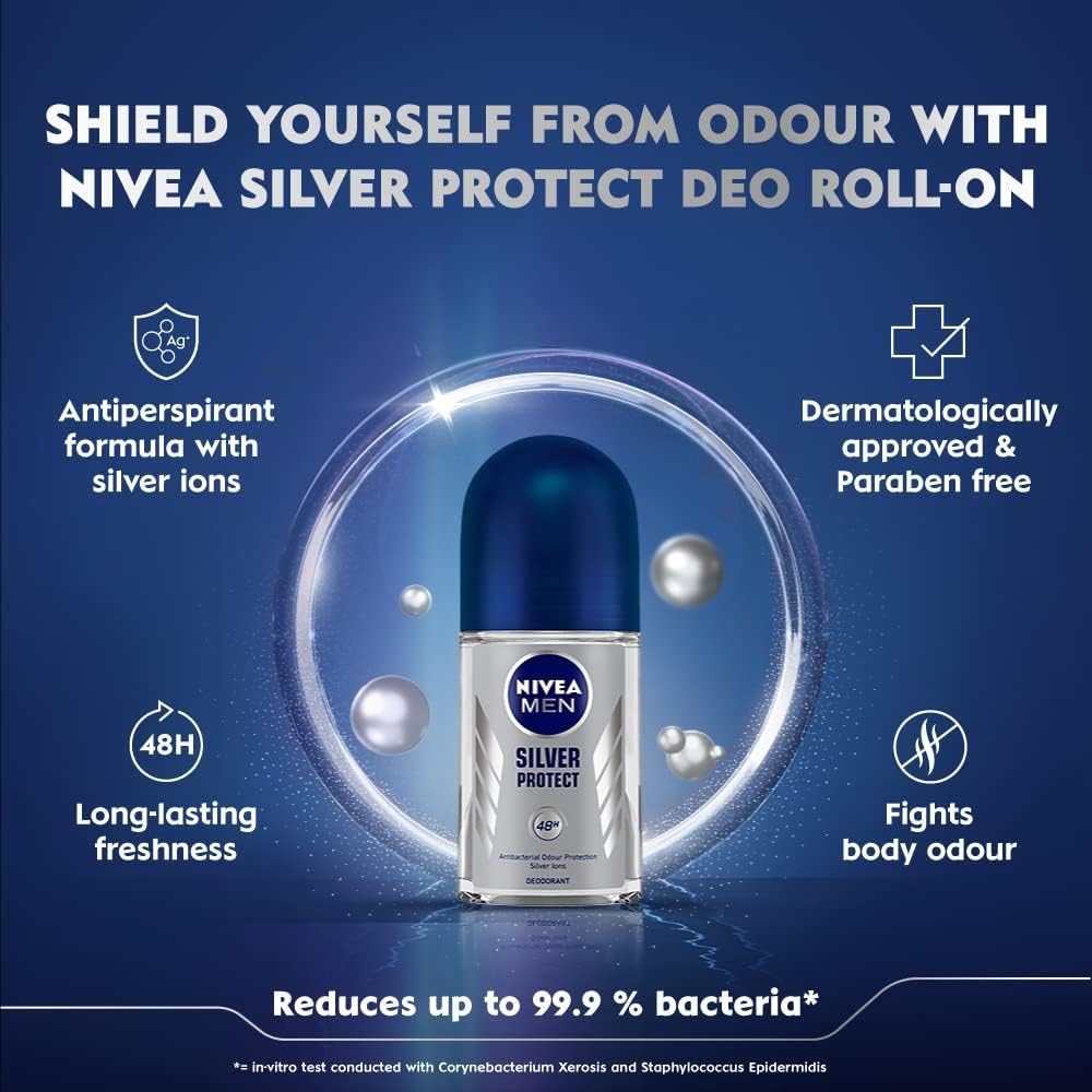 NIVEA MEN Silver Protect Roll On, 50ml – view 4