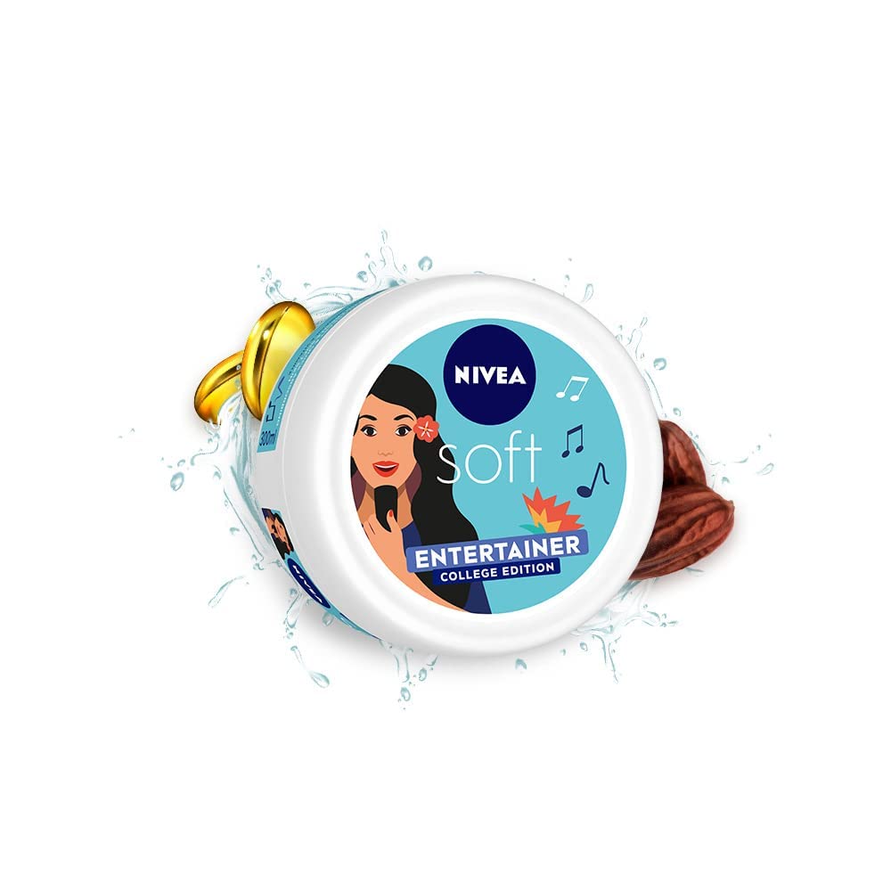 NIVEA Soft non-sticky face hand and body cream 300 ml