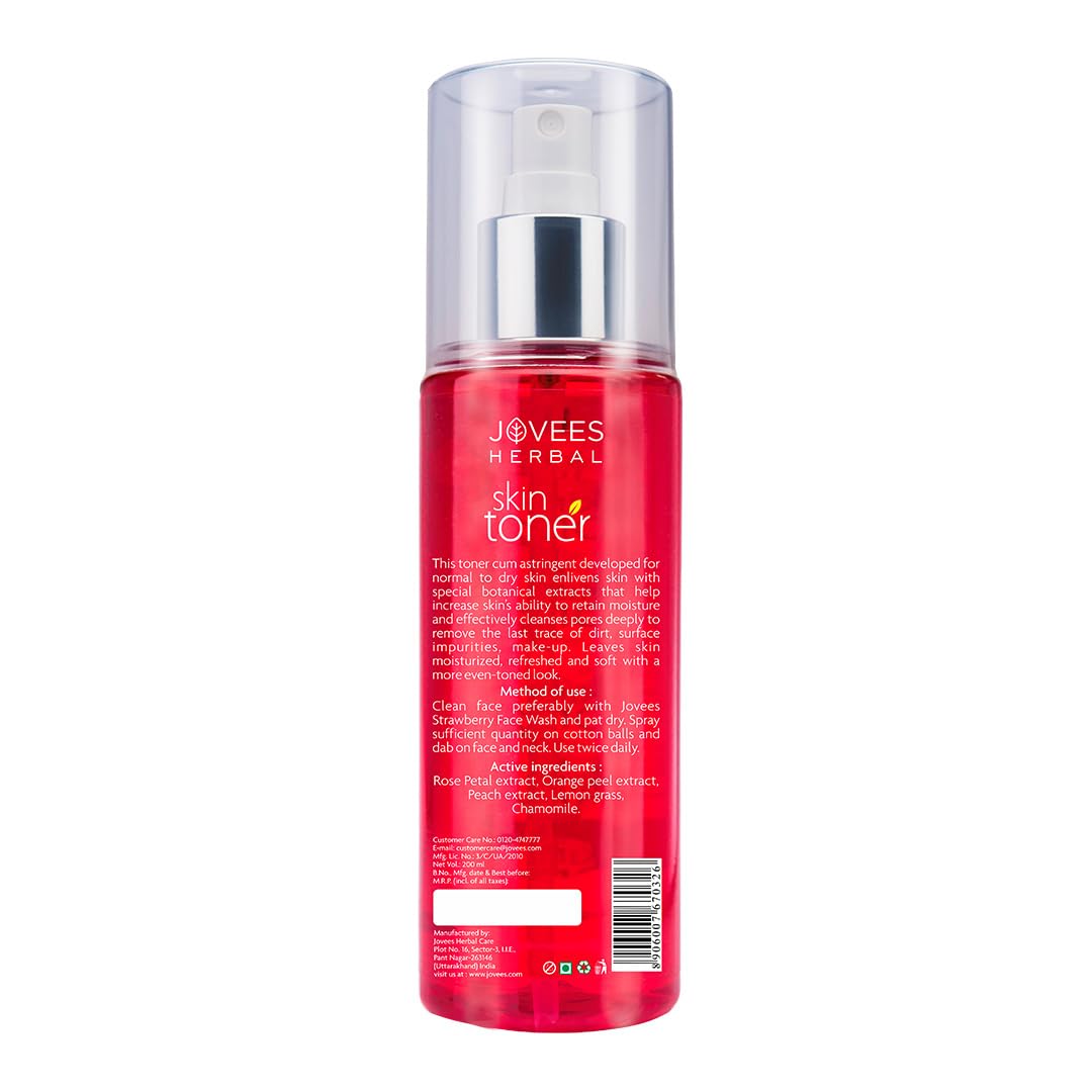 Jovees Herbal Rose Skin Toner – view 2