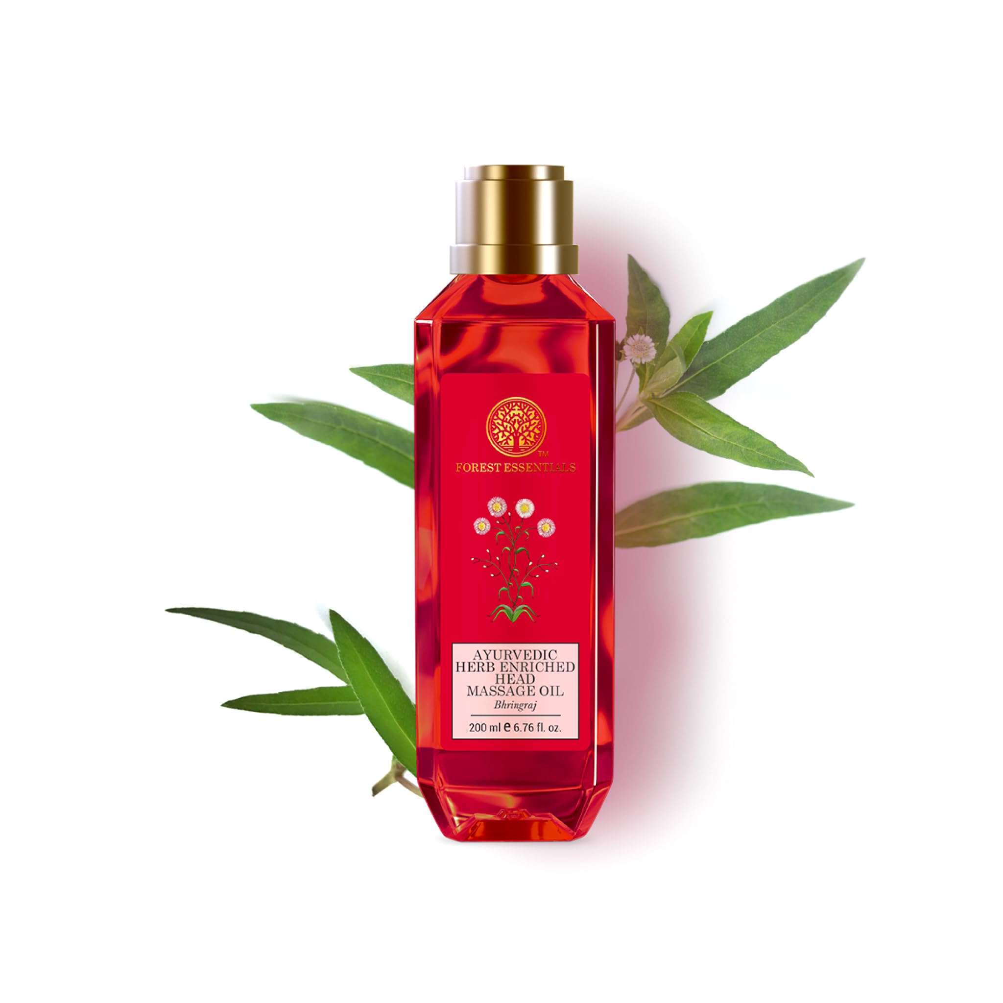 Forest Essentials Ayurvedic Herb Enriched Head Massage Oil Bhringraj – view 2