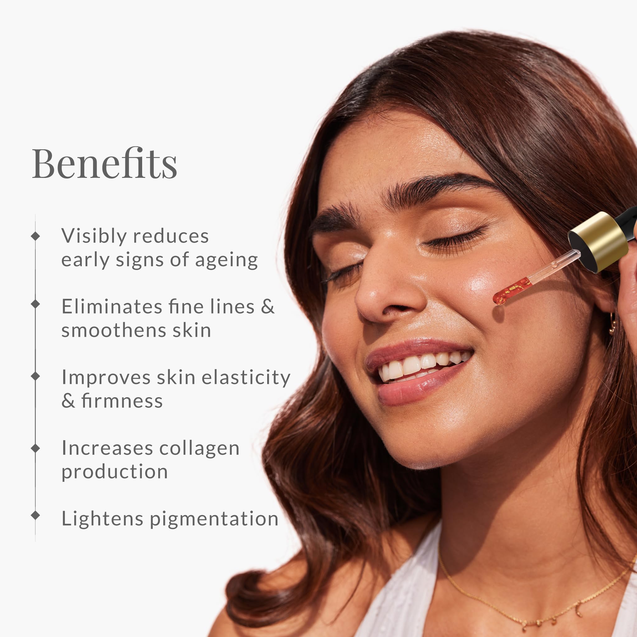 Forest Essentials Soundarya Advanced Age Defying Serum With 24 Karat Gold For Unisex Night Facial Serum, 12ml – view 3
