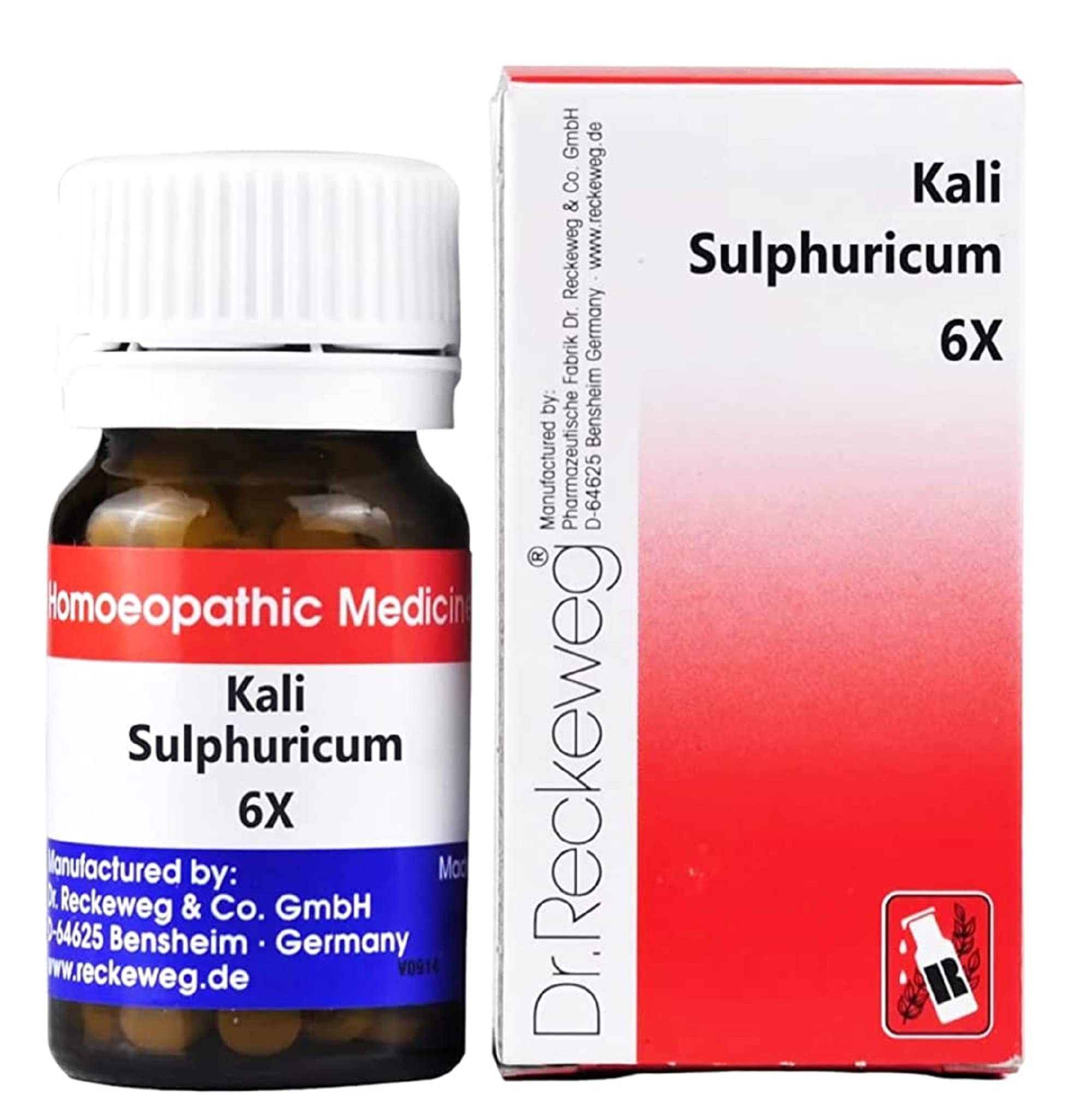 Kali Sulphuricum 6X homeopathy medicine pack of two 20 gm