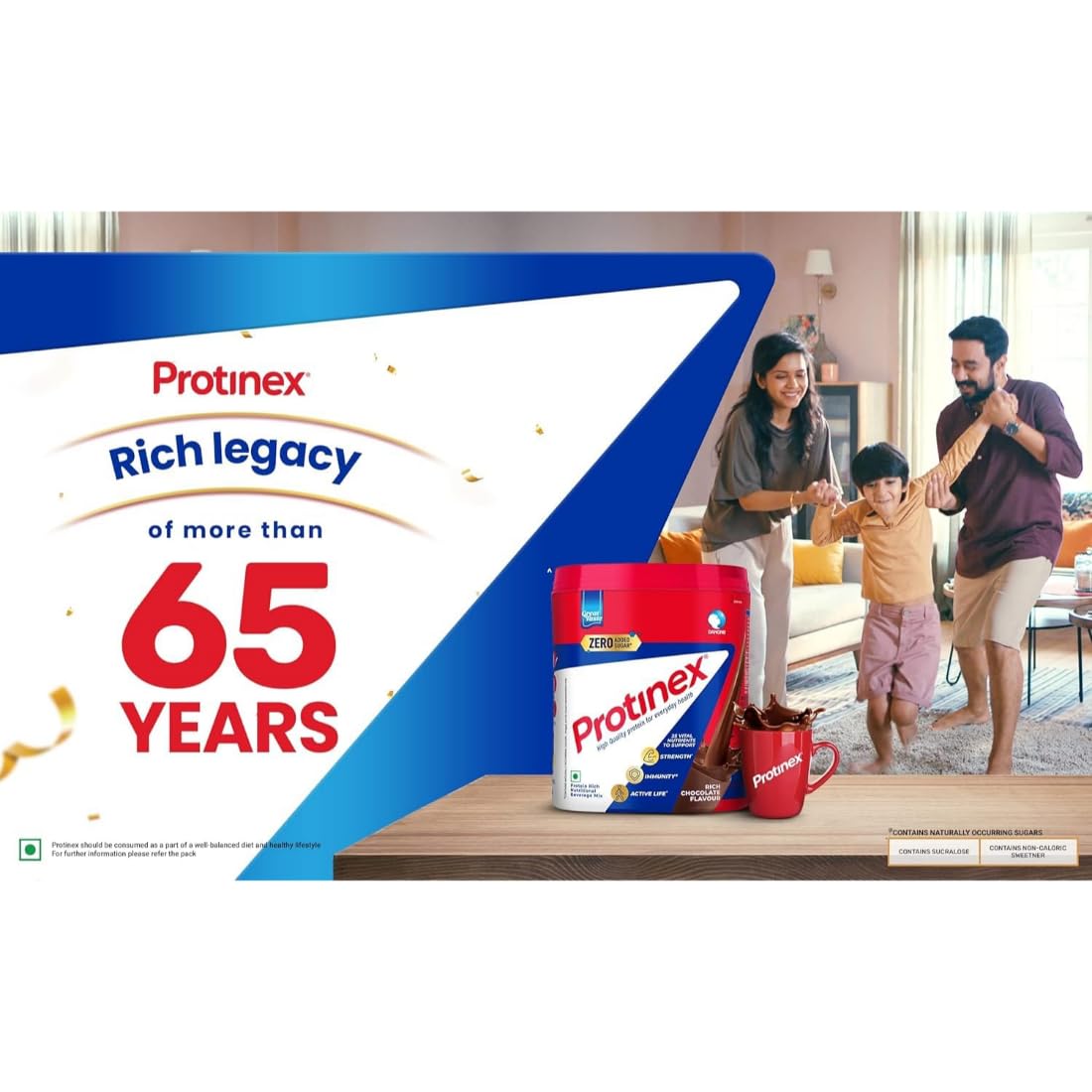 Protinex Health Supplement And Nutritional Protein Mix For Adults-(Creamy Vanilla, 400 Gms, Jar) with 25 Vital Nutrients to Support Strength, Immunity & Active Life – view 5