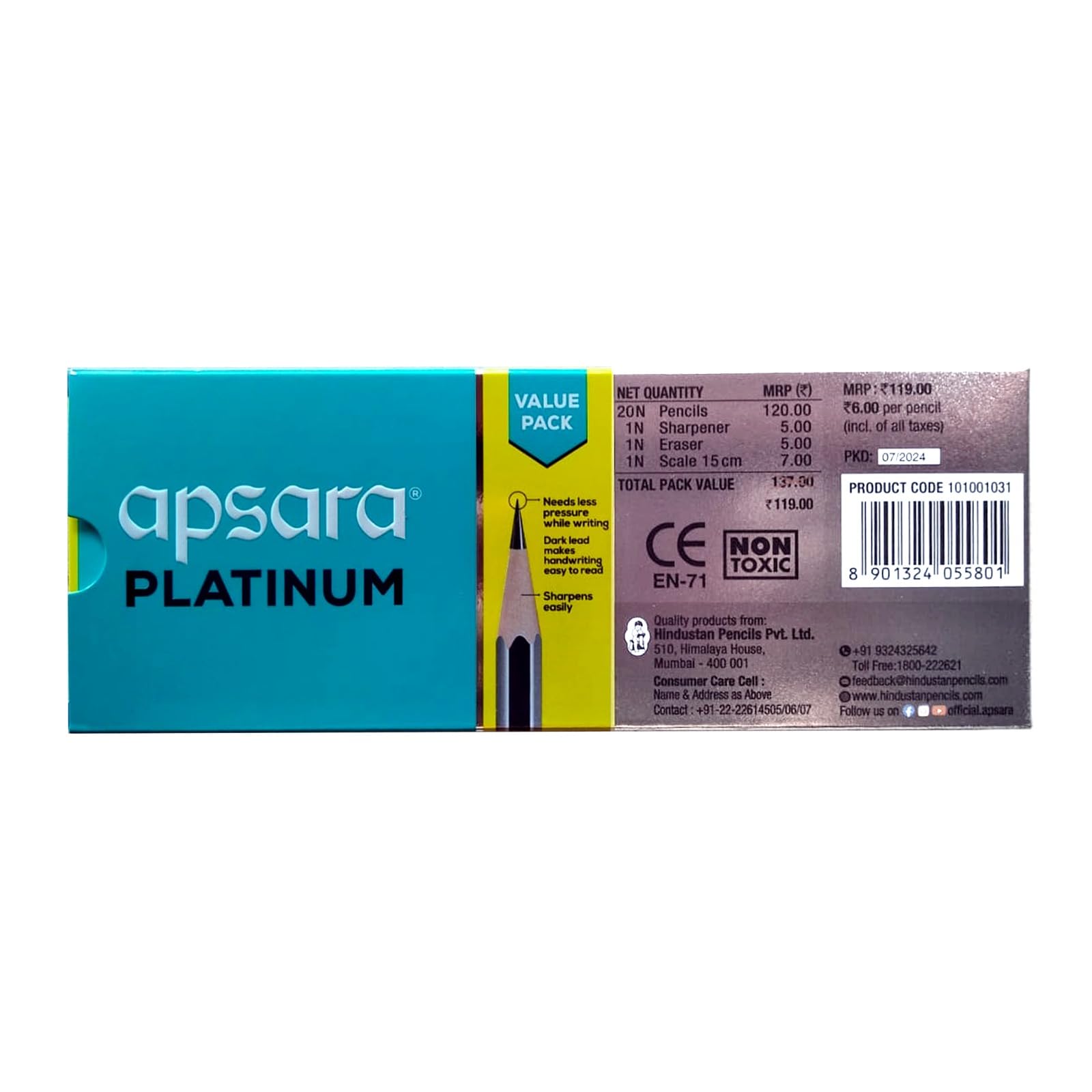 Apsara Platinum Pencil Value Pack – view 2
