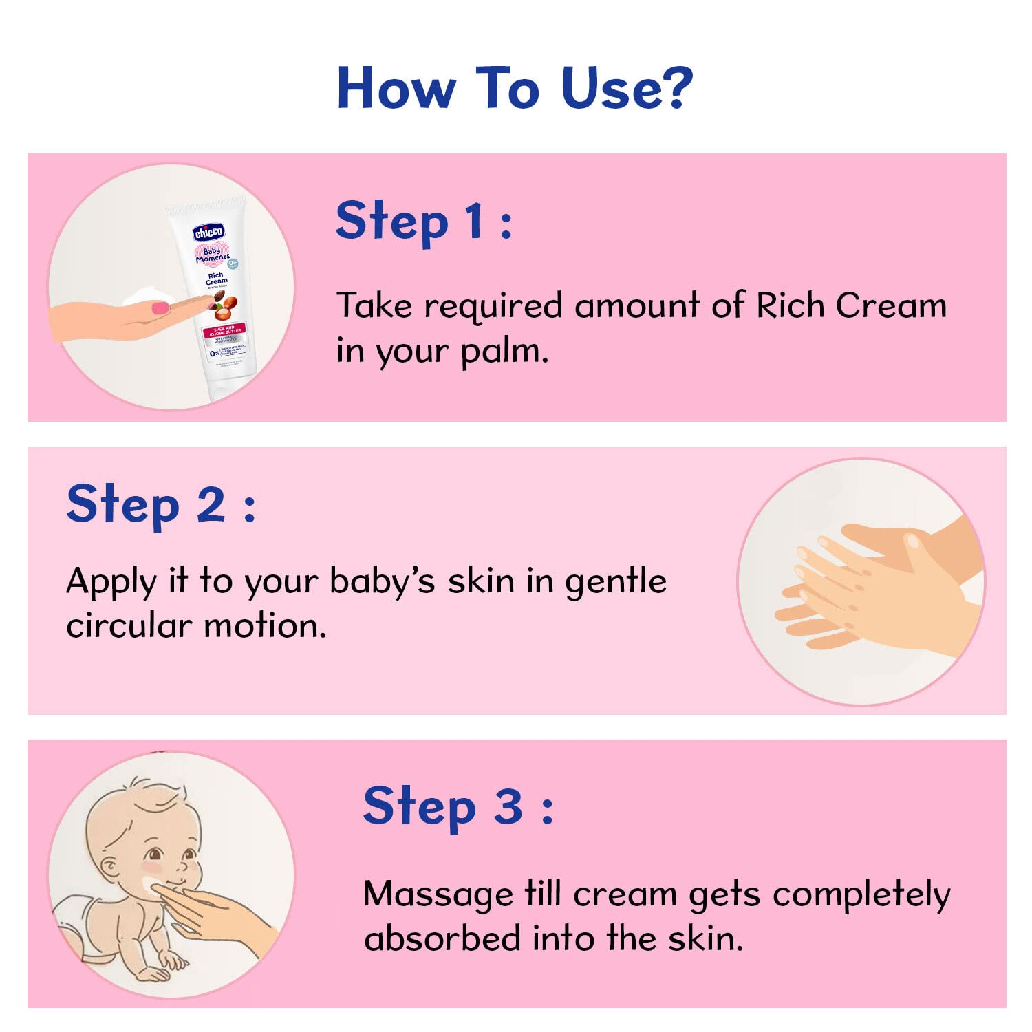 Chicco Baby Moments Rich Cream for Newborn Babies with Shea & Jojoba Butter, 100g – view 8