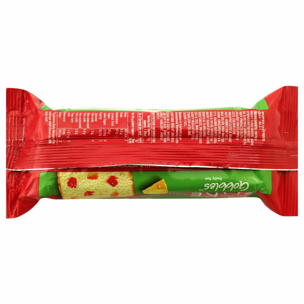 Britannia Gobbles 100% Veg Fruity Fun Cake 60 G (Pack) – view 3