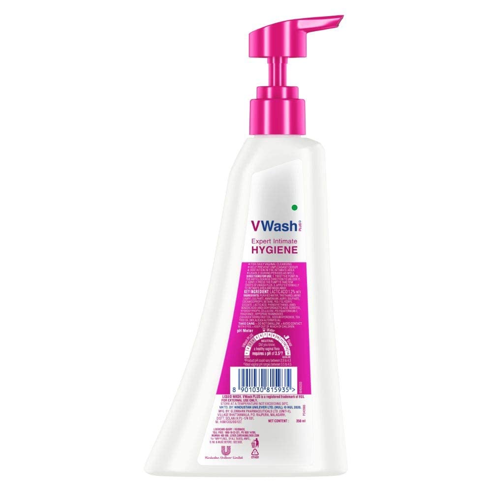 Plus Expert Intimate Hygiene Wash, 350 ml, Prevents Itching, irritation & dryness, No Paraben & SLS, Suitable For All Skin Types, For Daily Use – view 2