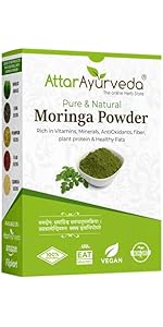Attar Ayurveda Punarnava Capsules 350 mg - 60 capsules for Kidney Support | Support Digestion, Detoxify Body | Pure and Natural | Non-GMO