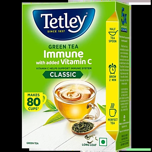 Tetley Immune with Added Vitamin C Green Tea ((100 g))