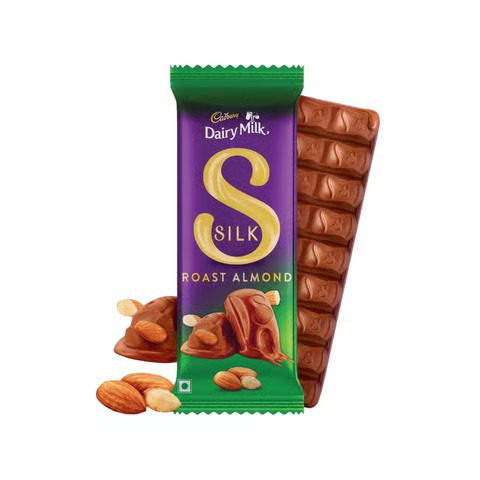 Cadbury Dairy Milk Silk Roast Almond Chocolate 58 G