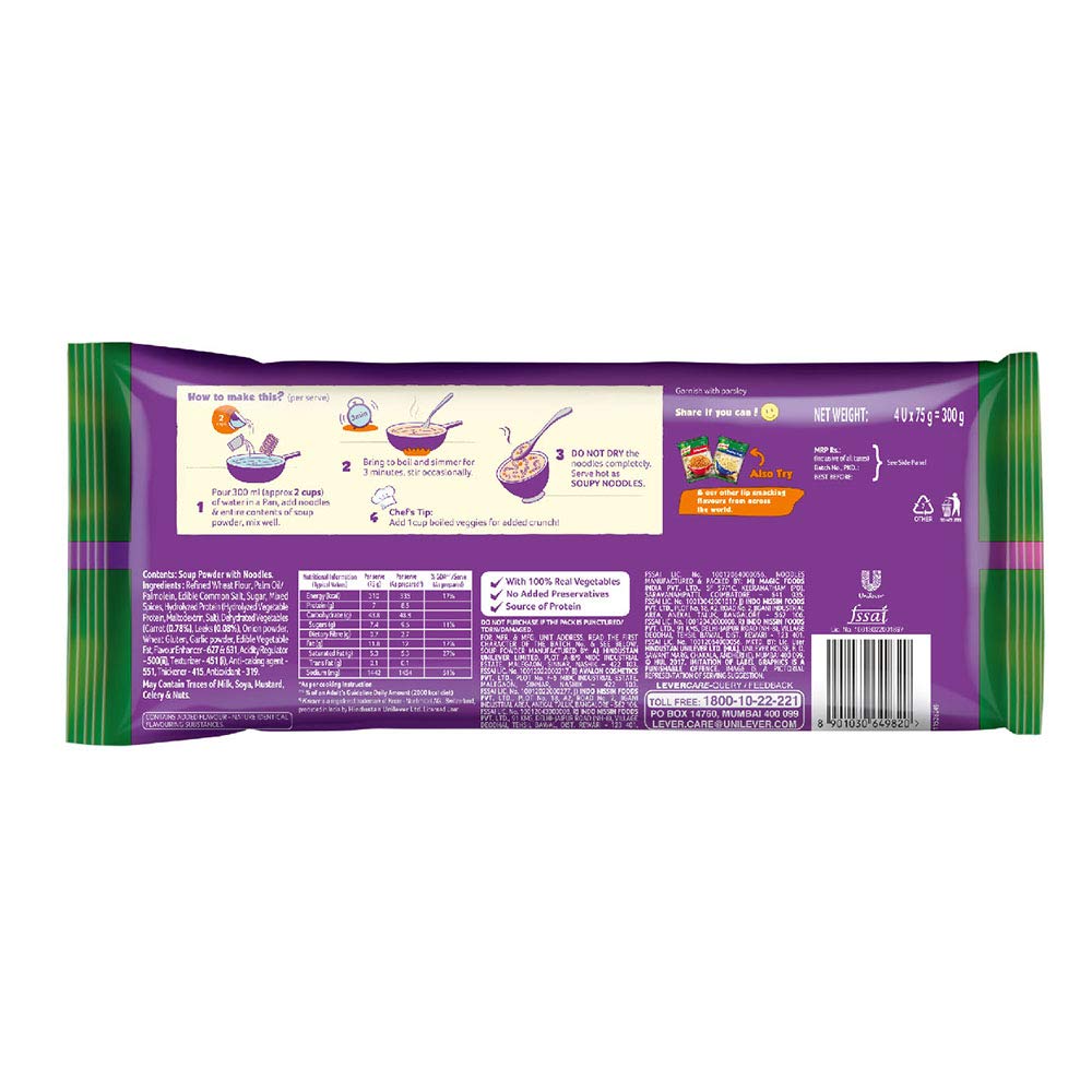 Knorr Soupy Noodles Mast Masala Pack of 4 – view 2