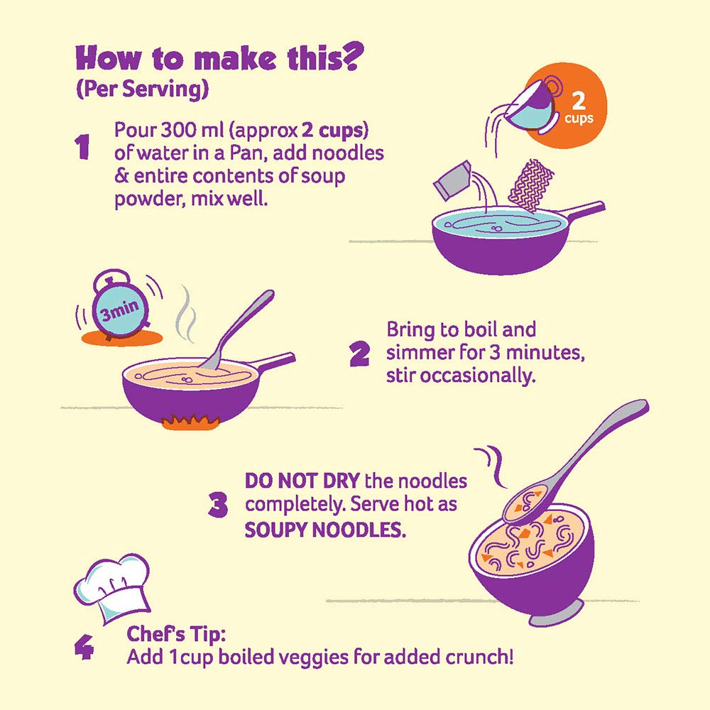Knorr Soupy Noodles Mast Masala Pack of 4 – view 5