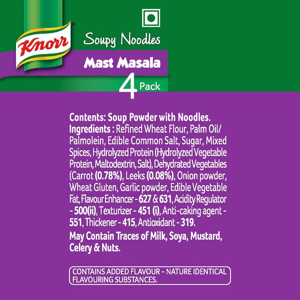 Knorr Soupy Noodles Mast Masala Pack of 4 – view 7