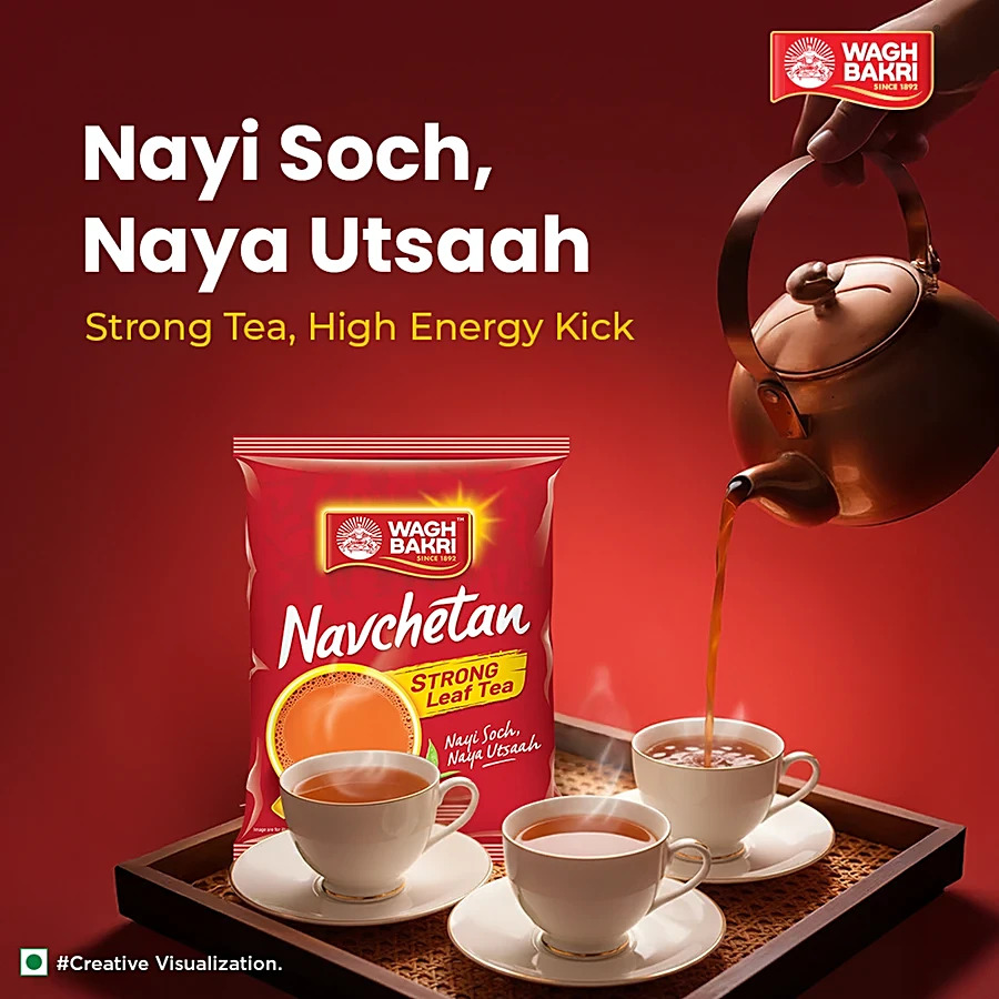 Wagh Bakri Navchetan Danedar Loose Leaf Black Tea 1 Kg – view 4