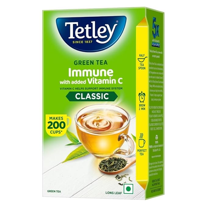 Tetley Leaf Green Tea 250 G (Carton)