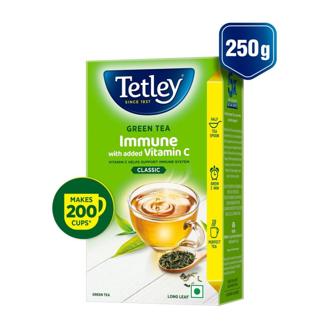 Tetley Long Leaf Green Tea, 250g – view 3